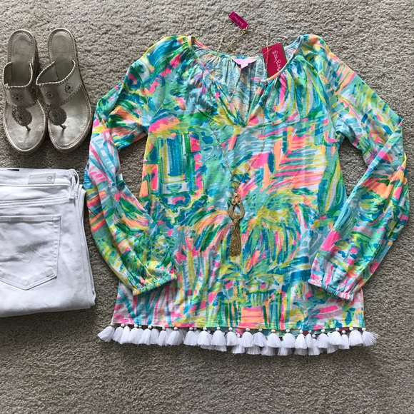 Lilly Pulitzer Tops - Lilly Pulitzer Linzy Top